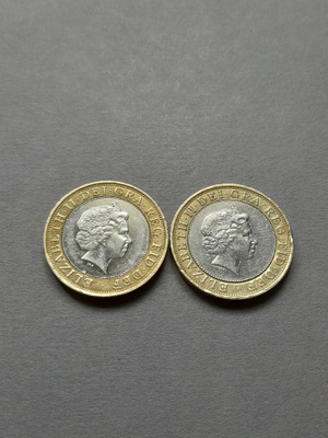 Iso-Britannia two pounds 2004,2005