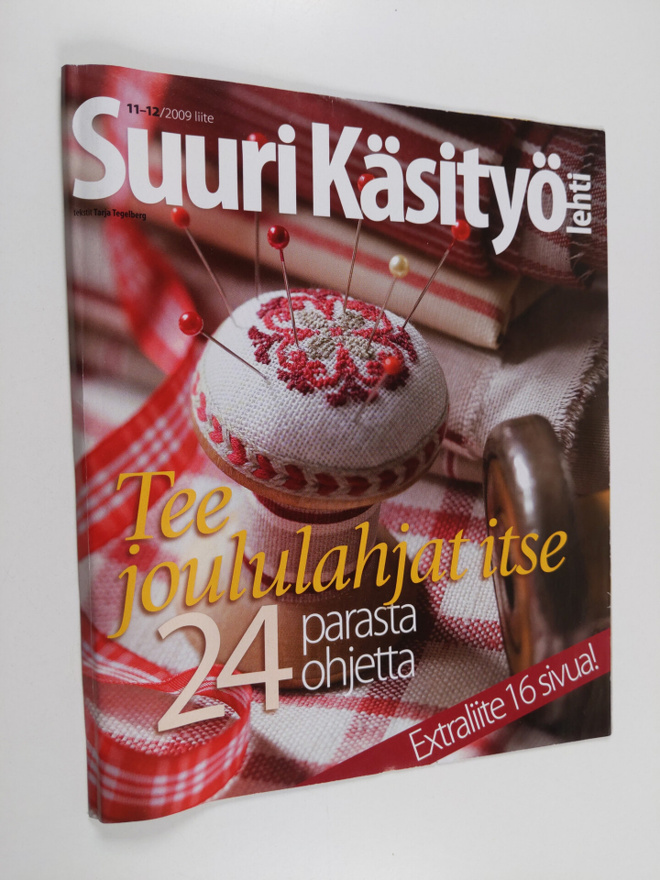 Suuri Käsityö 11-12/2009 liite : Tee joululahjat itse