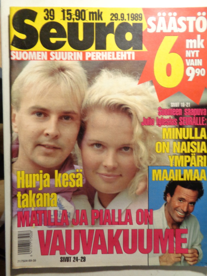 Seura lehti Nro 39/1989 (26.10)