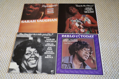 NIPPU 9: Sarah Vaughan -LP:tä 4kpl