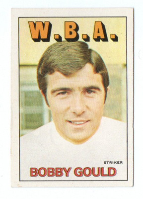Purkkakuva Jalkapallo n:o 160 BOBBY GOULD. W: B. A.