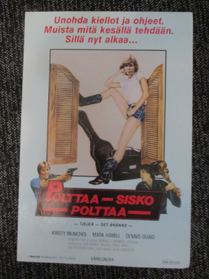 Polttaa - sisko polttaa (1981) - vanha elokuvajuliste