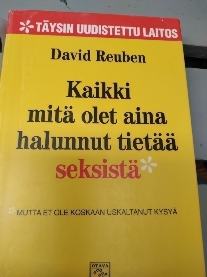 Kaikki mitä olet aina halunnut tietää seksistä - kirja
