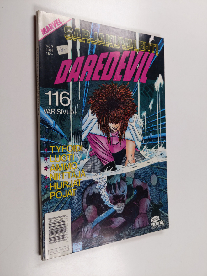 Sarjakuvalehti 7/1991 Daredevil