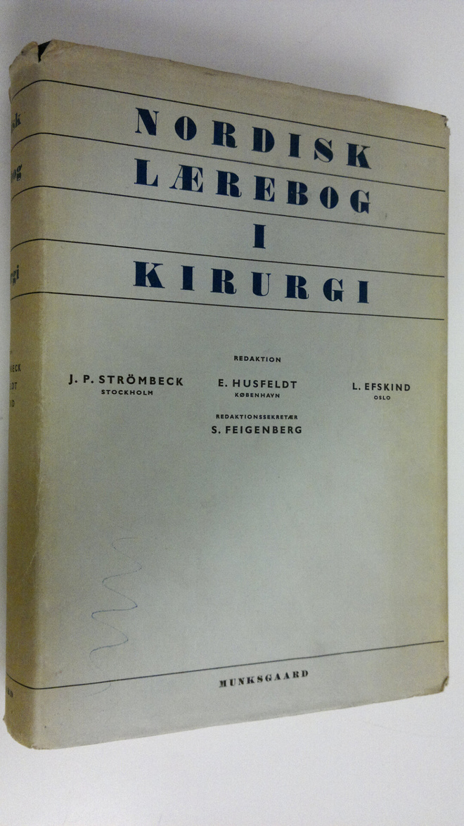 J. P. Strömbeck : Nordisk laerobog i kirurgi