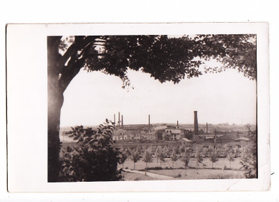 VANHA Valokuva Tehdas Mikä Paikkakunta? 1920-l