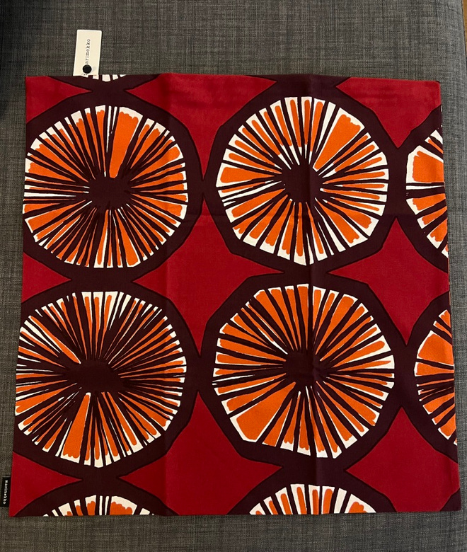 Marimekko Appelsiini tyynynpäälliset 2kpl, 50 x 50cm, UUSI