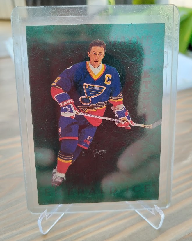 1995-96 Parkhurst International Emerald Ice Wayne Gretzky #4