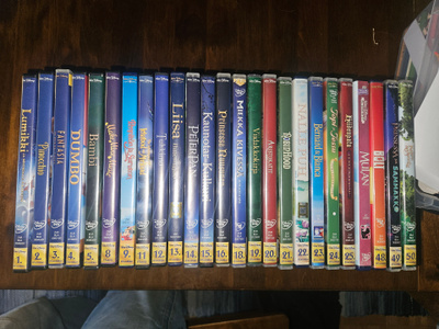 Disney Klassikot DVD paketti