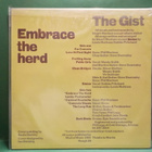 THE GIST - EMBRACE THE HERD M-/M- GER -82 LP - pikkukuva 2