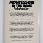 Elizabeth G. Hainstock : Teaching Montessori in the Home:... - pikkukuva 2