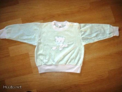 Plyysipusero 98 cm ,retro