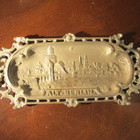 Vanha Berliini pöytäkoriste - tina/metalliseos 24x11 cm - pikkukuva 2