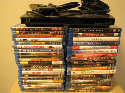 BLU-RAY ELOKUVAT + SOITIN