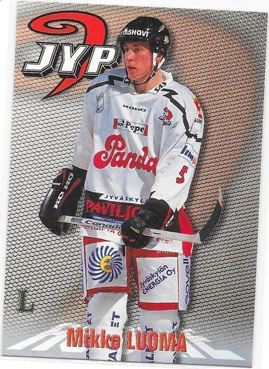 1998-99 CardSet #121 Mikko Luoma JYP