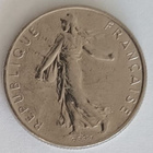 4 kpl Ranska 1/2 franc 1968, 1975, 1976 & 1978, 4 kuvaa - pikkukuva 2