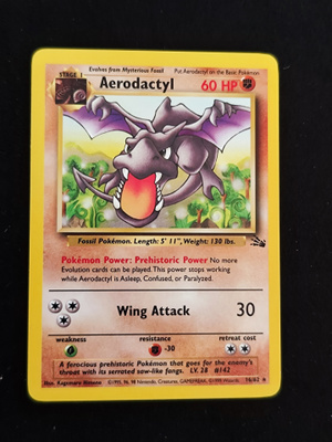 Pokemon Aerodactyl Fossil 16/62