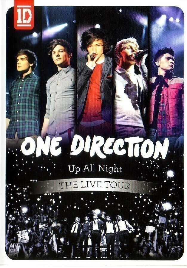 dvd music, One Direction - Up All night - The Live Tour [pop