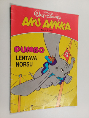 Walt Disney : Aku Ankka 52 B/1988 - Dumbo