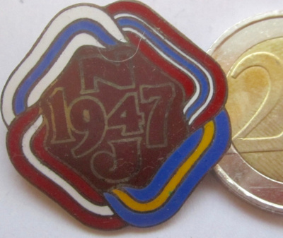 VANHA Merkki NJ 1947 Pohjoismaat Suomi Ruotsi Tanska Norja