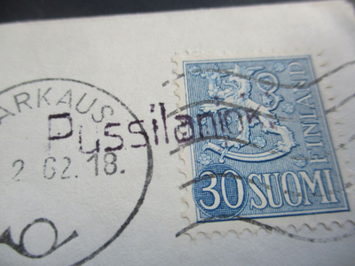 1962 Pussilanjoki rivil + Varkaus