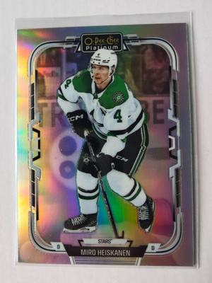 Miro Heiskanen 2025-26 OPC Platinum Rainbow