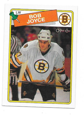 1988-89 OPC #2 Bob Joyce Boston Bruins