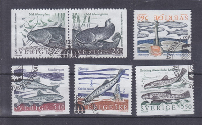 Ruotsi 1991 kaloja