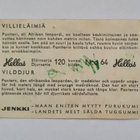 Hellas - Jenkki – Villieläimiä # 64 Pantteri – purkkakortti - pikkukuva 2