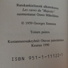 Georges Simenon - Maigret ja hotellin kahvinkeittäjä (nid.) - pikkukuva 2