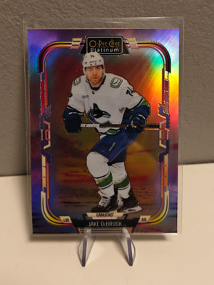 2025-26 O Pee Chee Platinum Sunset Jake DeBrusk #44