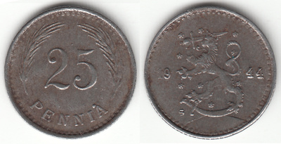 25 p 1944 isot neloset