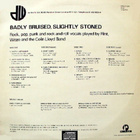 V.A. Badly Bruised, Slightly Stoned UK 1978 ..punk new wave - pikkukuva 3