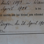 Dokumentti todistus Jeesus Kristus RIPPI v. 1908 - pikkukuva 3