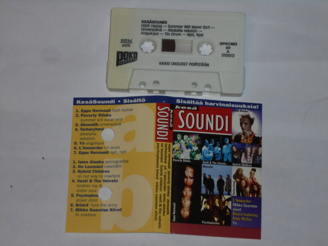 C-kasetti - KesäSoundi kokoelma - 1993 EX+