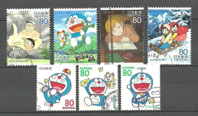 ANIME Manga Doraemon piirroshahmot merkkejä JAPANI