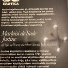 MARKIISI DE SADE: JUSTINE - pikkukuva 2