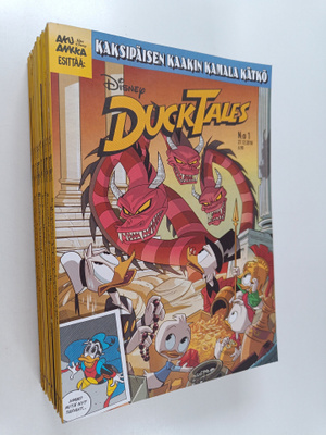 Walt Disney : Duck Tales vuosikerta 2018 (n:o 6 ja 11 puu...