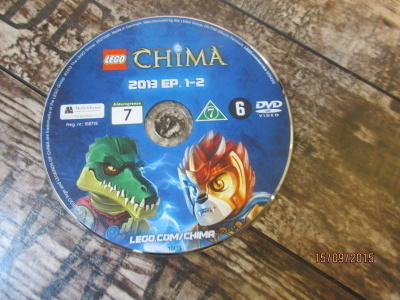 Lego Chima DVD (pelkkä levy)