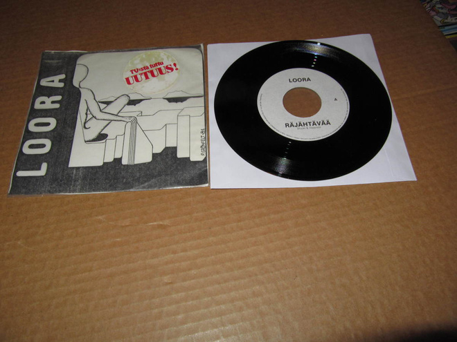Loora 7" Räjähtävää/Luoksein Jää,PS v.1981 GREAT!