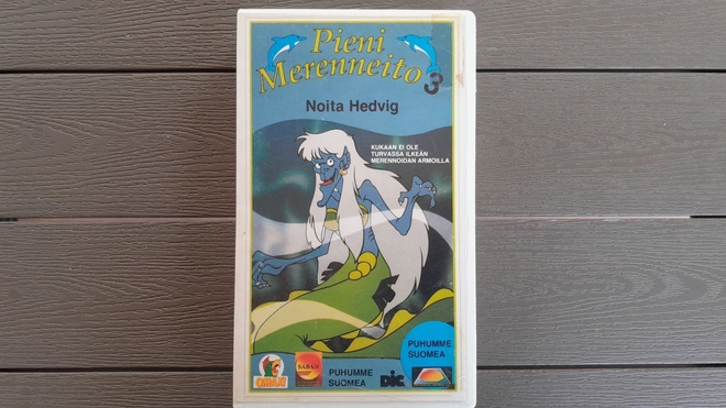 VHS: Pieni Merenneito 3 - Noita Hedvig (1992)