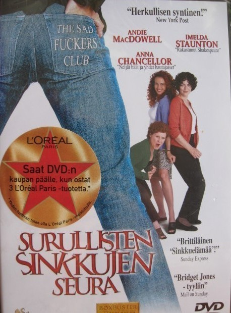 SURULLISTEN SINKKUJEN SEURA DVD