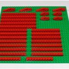 LEGO Technic: 160 x Punainen palikka & levy - pikkukuva 4