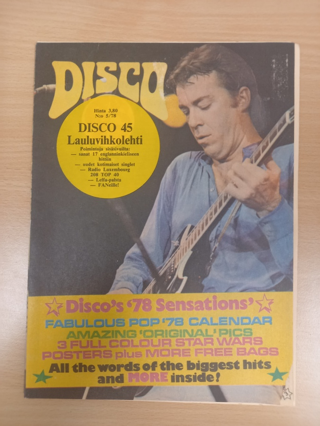 Disco 45 lauluvihkolehti 5/1978