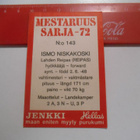 K 6 Jenkki Mestaruus sarja -72 # 143 Ismo Niskakoski Reipas - pikkukuva 2