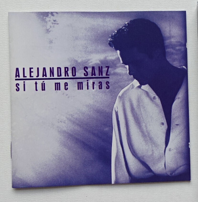 cd, Alejandro Sanz - si tú me miras [rock, latin]