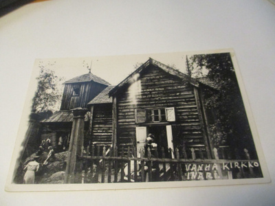 Inari Vanha kirkko - 1954