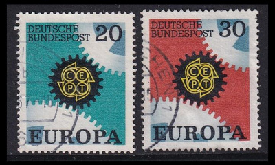 Saksa 533-4 o Europa (1967)