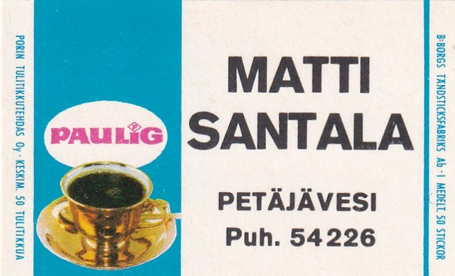 Petäjävesi, Matti Santala , Paulig  2/11