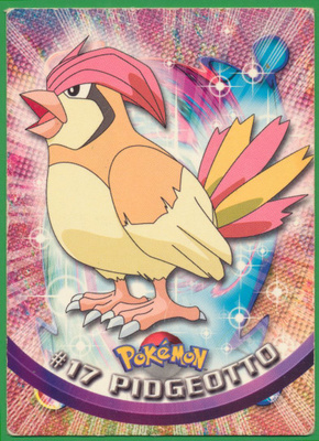 Pokémon 1999 Topps Pidgeotto